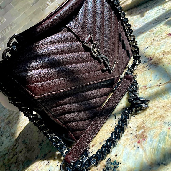 Yves Saint Laurent Medium College Bag - Picture 6 of 12